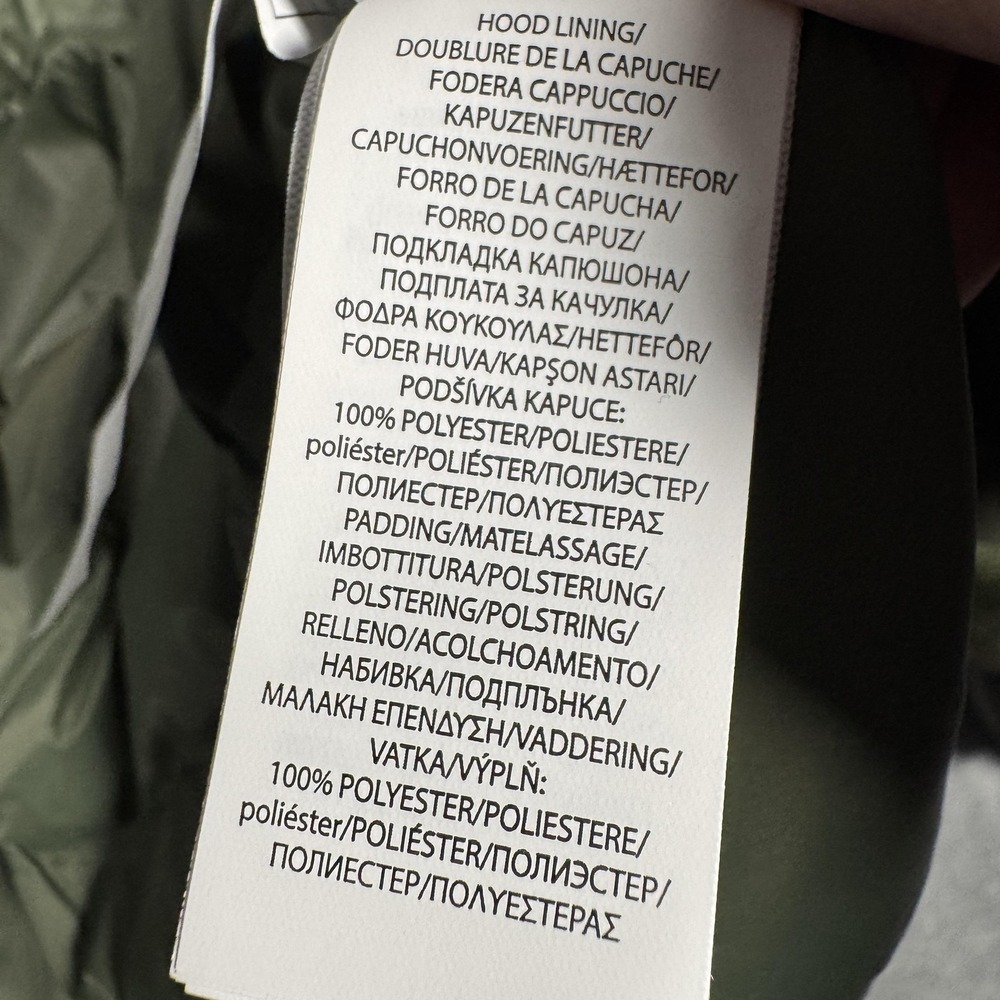 Polo Ralph Lauren Jacket Mens XL Green Camo Down Puffer Fur Trim Coat Bomber - Picture 11 of 16